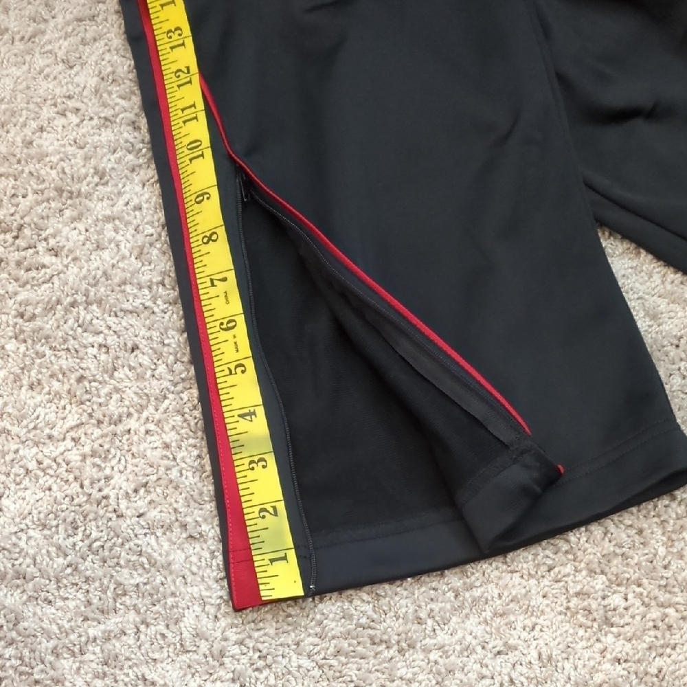 New Nike Mens Basketball Pants in Red and Black - Picture 10 of 10